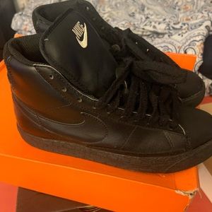 All Black Nike Blazers